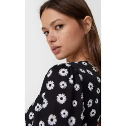 خرید پیراهن میدی زنانه استرادیواریوس کد 75946 | فروشگاه اینترنتی بانی استایل