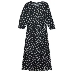 خرید پیراهن میدی زنانه استرادیواریوس کد 75946 | فروشگاه اینترنتی بانی استایل