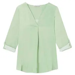 خرید بلوز یقه هفت زنانه استرادیواریوس کد 75923 | فروشگاه اینترنتی بانی استایل