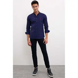 خرید پیراهن مردانه یو اس پولو کد 72884 | فروشگاه اینترنتی بانی استایل