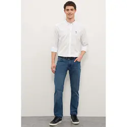 قیمت و خرید پیراهن آستین بلند مردانه یو اس پولو کد 72792 | بانی استایل