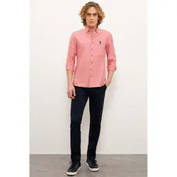 خرید پیراهن مردانه یو اس پولو کد 72828 | فروشگاه اینترنتی بانی استایل