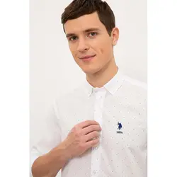 قیمت و خرید پیراهن آستین بلند مردانه یو اس پولو کد 72689 | بانی استایل