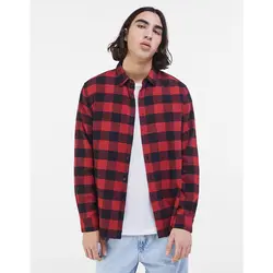 خرید پیراهن چهار خانه مردانه برشکا کد 69862 | فروشگاه اینترنتی بانی استایل