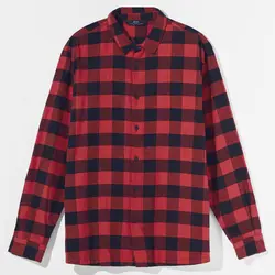 خرید پیراهن چهار خانه مردانه برشکا کد 69862 | فروشگاه اینترنتی بانی استایل