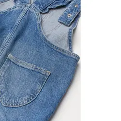 خرید سرهمی جین دخترانه اچ اند ام کد 69311 | فروشگاه اینترنتی بانی استایل