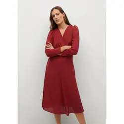 خرید پیراهن میدی زنانه منگو کد 68530 | فروشگاه اینترنتی بانی استایل