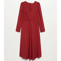 خرید پیراهن میدی زنانه منگو کد 68530 | فروشگاه اینترنتی بانی استایل