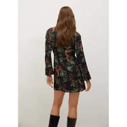 قیمت و خرید پیراهن کوتاه یقه هفت زنانه منگو کد 68390 | بانی استایل