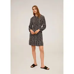 خرید پیراهن کوتاه زنانه منگو کد 68379 | فروشگاه اینترنتی بانی استایل