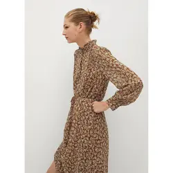 خرید پیراهن میدی زنانه منگو کد 68053 | فروشگاه اینترنتی بانی استایل