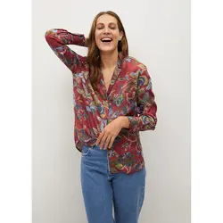 خرید شومیز آستین بلند زنانه منگو کد 67744 | فروشگاه اینترنتی بانی استایل