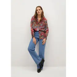 خرید شومیز آستین بلند زنانه منگو کد 67744 | فروشگاه اینترنتی بانی استایل