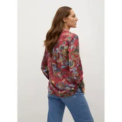 خرید شومیز آستین بلند زنانه منگو کد 67744 | فروشگاه اینترنتی بانی استایل