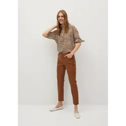 خرید شومیز طرح دار زنانه منگو کد 67522 | فروشگاه اینترنتی بانی استایل