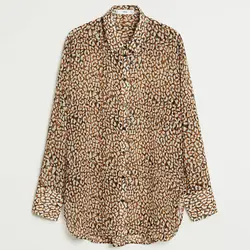 خرید شومیز طرح دار زنانه منگو کد 67522 | فروشگاه اینترنتی بانی استایل