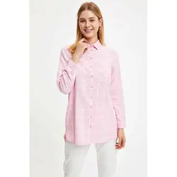 خرید تونیک چهارخانه زنانه دفکتو کد 67131 | فروشگاه اینترنتی بانی استایل