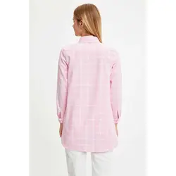 خرید تونیک چهارخانه زنانه دفکتو کد 67131 | فروشگاه اینترنتی بانی استایل