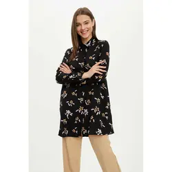 خرید تونیک آستین بلند زنانه دفکتو کد 66986 | فروشگاه اینترنتی بانی استایل