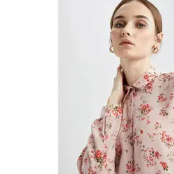 خرید تونیک گلدار زنانه دفکتو کد 66934 | فروشگاه اینترنتی بانی استایل