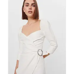 خرید پیراهن چرم زنانه برشکا کد 66234 | فروشگاه اینترنتی بانی استایل