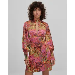 خرید پیراهن طرح دار زنانه برشکا کد 66014 | فروشگاه اینترنتی بانی استایل