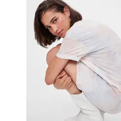 خرید پیراهن کوتاه زنانه برشکا کد 65953 | فروشگاه اینترنتی بانی استایل