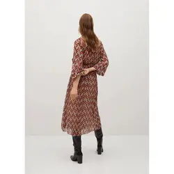 خرید پیراهن طرح دار زنانه منگو کد 68251 | فروشگاه اینترنتی بانی استایل