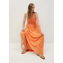 خرید پیراهن بلند زنانه منگو کد 68174 | فروشگاه اینترنتی بانی استایل