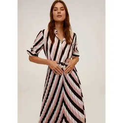 خرید پیراهن میدی زنانه منگو کد 68226 | فروشگاه اینترنتی بانی استایل