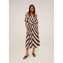 خرید پیراهن میدی زنانه منگو کد 68226 | فروشگاه اینترنتی بانی استایل