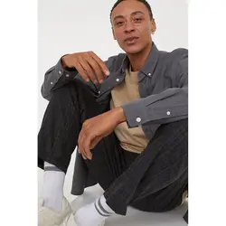 خرید پیراهن آکسفورد مردانه اچ اند ام کد 61065 | فروشگاه اینترنتی بانی استایل