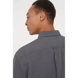 خرید پیراهن آکسفورد مردانه اچ اند ام کد 61065 | فروشگاه اینترنتی بانی استایل