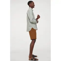 خرید پیراهن آکسفورد مردانه اچ اند ام کد 61083 | فروشگاه اینترنتی بانی استایل