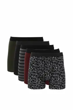 قیمت و خرید شورت مردانه بسته 5 عددی دفکتو کد 60901 | بانی استایل