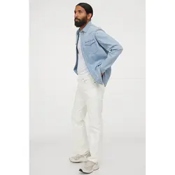 خرید پیراهن جین آستین بلند مردانه اچ اند ام کد 61264 | بانی استایل