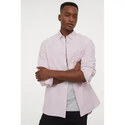 خرید پیراهن آکسفورد مردانه اچ اند ام کد 61214 | فروشگاه اینترنتی بانی استایل