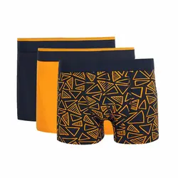 خرید شورت باکسر مردانه بسته 3 عددی دفکتو کد 60778 | بانی استایل