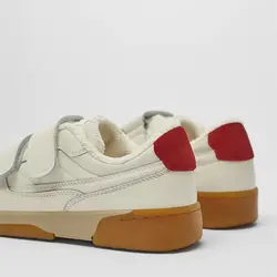 خرید کفش چرم چسبی پسرانه زارا کد 58020 | فروشگاه اینترنتی بانی استایل