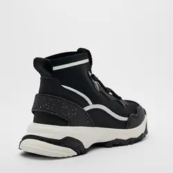 خرید کفش ساق دار پسرانه زارا کد 58033 | فروشگاه اینترنتی بانی استایل