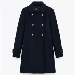 قیمت و خرید پالتو زنانه زارا کد 55151 | فروشگاه اینترنتی بانی استایل