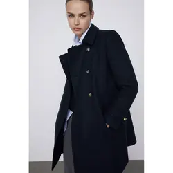 قیمت و خرید پالتو زنانه زارا کد 55151 | فروشگاه اینترنتی بانی استایل