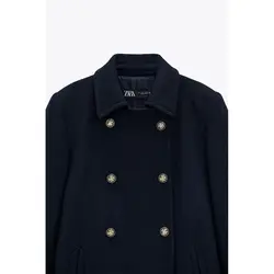 قیمت و خرید پالتو زنانه زارا کد 55151 | فروشگاه اینترنتی بانی استایل