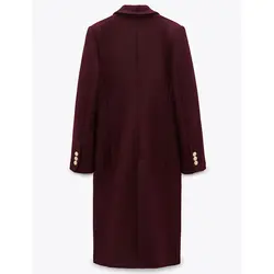 خرید پالتو پشمی زنانه زارا کد 55113 | فروشگاه اینترنتی بانی استایل