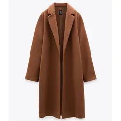 قیمت و خرید پالتو زنانه زارا کد 55068 | فروشگاه اینترنتی بانی استایل