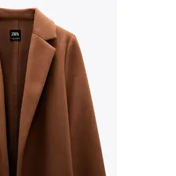 قیمت و خرید پالتو زنانه زارا کد 55068 | فروشگاه اینترنتی بانی استایل