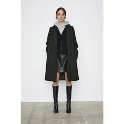 قیمت و خرید پالتو زنانه زارا کد 55057 | فروشگاه اینترنتی بانی استایل