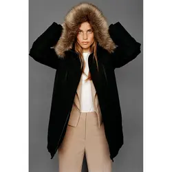 قیمت و خرید کاپشن زنانه زارا کد 54924 | فروشگاه اینترنتی بانی استایل