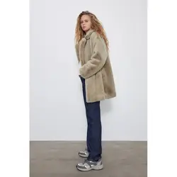 قیمت و خرید پالتو زنانه زارا کد 54855 | فروشگاه اینترنتی بانی استایل