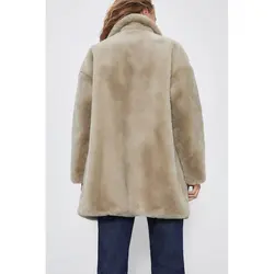 قیمت و خرید پالتو زنانه زارا کد 54855 | فروشگاه اینترنتی بانی استایل